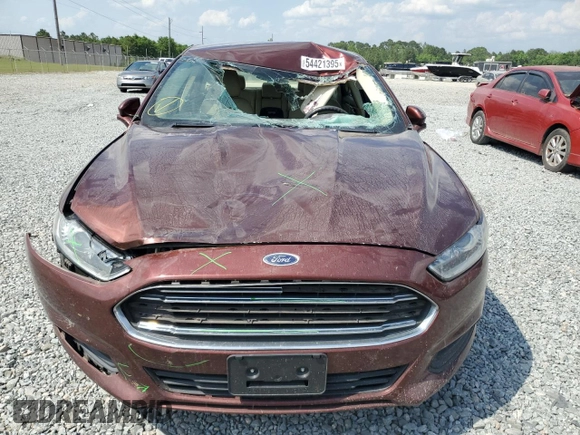 2016 Ford Fusion SE with VIN 3FA6P0H75GR391573, listed as a Copart auction lot 54421395 with 100,489 mi miles and Salvage title. Bid and sale history available at DreamBid. Image 5.