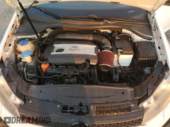 2012 Volkswagen GTI w/Conv & Sunroof with VIN WVWEV7AJXCW252931, listed as a Copart auction lot 84538064 with 126,899 mi miles and Salvage title. Bid and sale history available at DreamBid. Image 11.