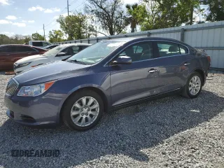 2013 Buick LaCrosse with VIN 1G4GA5ER6DF255587, listed as a Copart auction lot 51775185 with 57,572 mi miles and Salvage Title. Bid and sale history available at DreamBid. Image 1.
