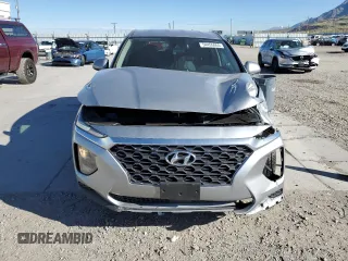 2020 Hyundai Santa Fe SE with VIN 5NMS2CAD1LH199165, listed as a Copart auction lot 54455865 with 27,688 mi miles and Salvage title. Bid and sale history available at DreamBid. Image 5.