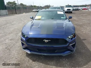 2019 Ford Mustang EcoBoost with VIN 1FA6P8TH8K5198912, listed as a IAAI auction lot 41961751 with 45,999 mi miles. Bid and sale history available at carsss.com. Image 12.