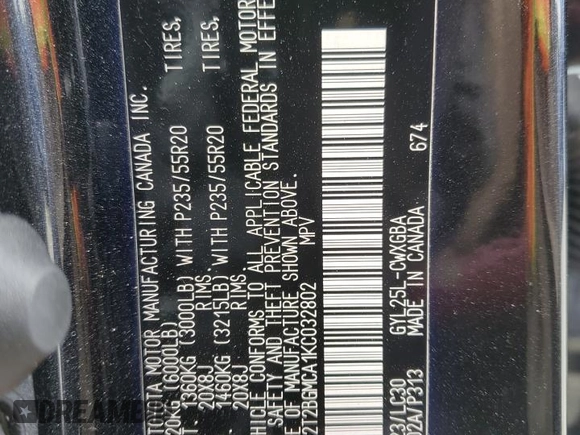 2019 Lexus RX with VIN 2T2BGMCA1KC032802, listed as a Copart auction lot 44611145 with 101,391 mi miles and Salvage Title. Bid and sale history available at carsss.com. Image 14.