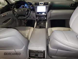 2010 Lexus LS 460 L with VIN JTHDL5EF4A5001206, listed as a Copart auction lot 43174595 with 160,205 mi miles and Clean title. Bid and sale history available at DreamBid. Image 8.