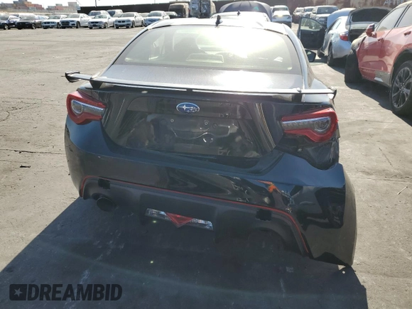 2017 Subaru BRZ Limited with VIN JF1ZCAC12H8606489, listed as a Copart auction lot 85284724 with 55,070 mi miles and Salvage title. Bid and sale history available at DreamBid. Image 6.