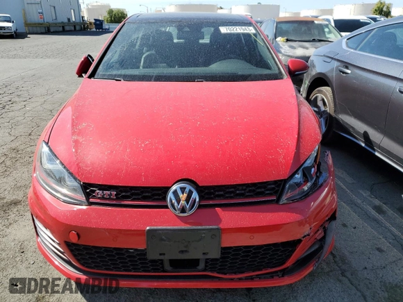 2016 Volkswagen Golf GTI S w/Performance Pkg with VIN 3VW447AU7GM021271, listed as a Copart auction lot 70221943 with 67,581 mi miles. Bid and sale history available at carsss.com. Image 5.