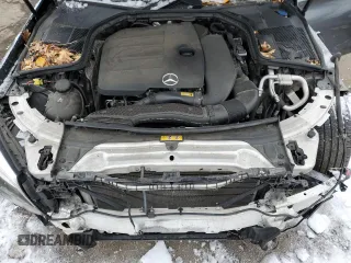 2019 Mercedes-Benz C 300 with VIN WDDWF8EB3KR505178, listed as a Copart auction lot 43122465 with 76,570 mi miles and Salvage title. Bid and sale history available at DreamBid. Image 11.