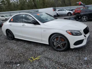 2017 Mercedes-Benz C 43 AMG с VIN 55SWF6EB8HU180541, выставлен на аукционе Copart как лот 48085255 с пробегом Не указан миль и Списание • Salvage title. История ставок и продаж доступна на DreamBid. Изображение 4.