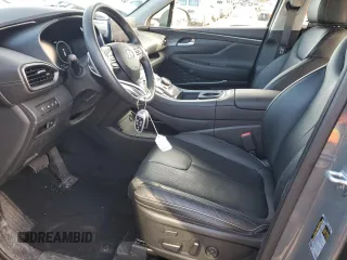 2022 Hyundai Santa Fe Limited with VIN 5NMS4DALXNH455491, listed as a Copart auction lot 47352185 with 36,467 mi miles and Salvage Title. Bid and sale history available at carsss.com. Image 7.