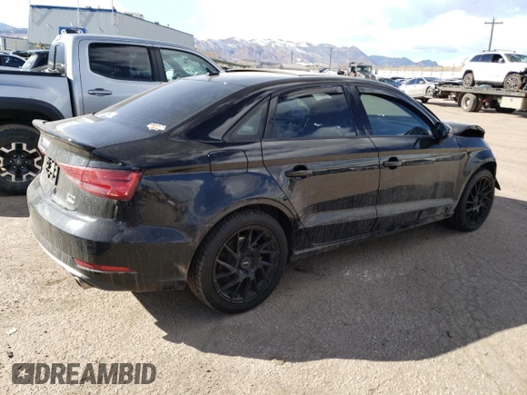 2017 Audi A3 Sedan Premium with VIN WAUB8GFF0H1009838, listed as a Copart auction lot 42876204 with 87,542 mi miles. Bid and sale history available at carsss.com. Image 3.