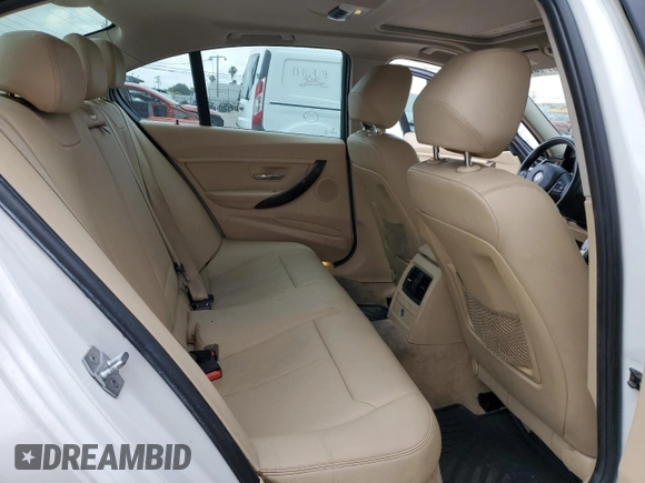 2015 BMW 3 Series 328i with VIN WBA3C1C55FK120405, listed as a Copart auction lot 54374035 with 121,411 mi miles and Salvage title. Bid and sale history available at DreamBid. Image 10.
