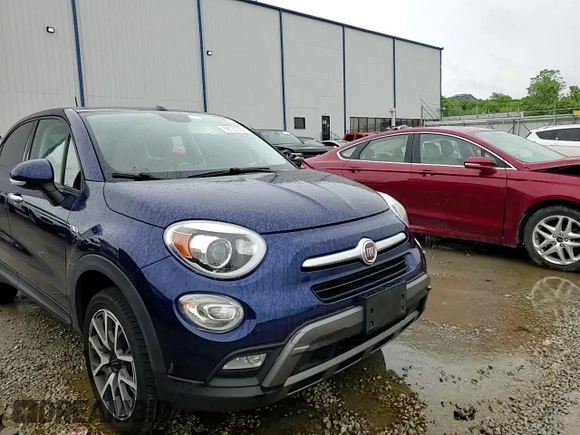 2016 FIAT 500X Trekking Plus z VIN ZFBCFYET6GP382066, wystawiony jako Copart lot #56131085 z przebiegiem 151 221 mil mil oraz Szkoda całkowita • Salvage title. Historia ofert i sprzedaży dostępna na DreamBid. Obrazek 15.