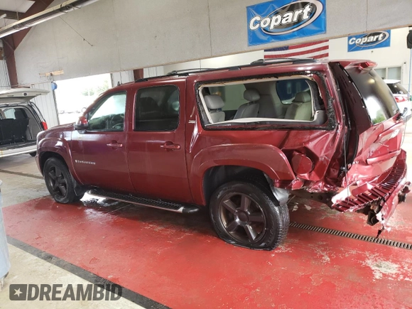 2009 Chevrolet Suburban LT w/1LT with VIN 1GNFK26389R149645, listed as a Copart auction lot 74804484 with 265,501 mi miles and Salvage Title. Bid and sale history available at carsss.com. Image 2.
