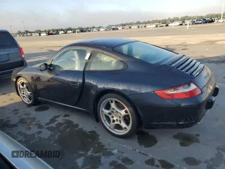 2007 Porsche 911 Carrera with VIN WP0AA29987S710907, listed as a Copart auction lot 77045304 with 0 mi miles and Salvage Title. Bid and sale history available at carsss.com. Image 2.