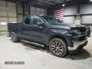 2021 Chevrolet Silverado 1500 LT with VIN 1GCRYDED6MZ104674, listed as a Copart auction lot 44034255 with 70,420 mi miles and Salvage Title. Bid and sale history available at DreamBid. Image 4.