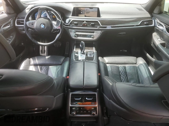 2019 BMW 7 Series 750i с VIN WBA7F0C52KGM24906, выставлен на аукционе Copart как лот 53934735 с пробегом 96 247 миль миль и Списание • Salvage title. История ставок и продаж доступна на DreamBid. Изображение 8.