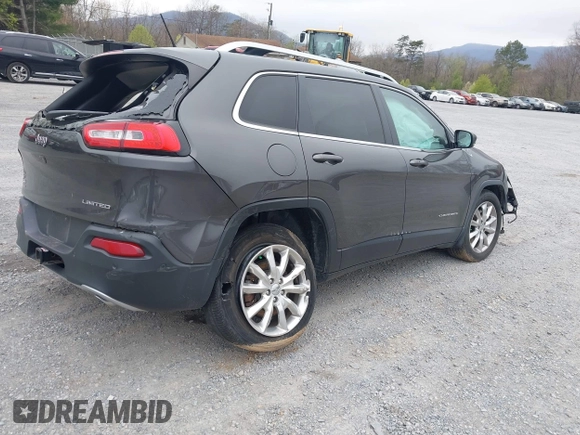 2014 Jeep Cherokee Limited with VIN 1C4PJMDS0EW193012, listed as a IAAI auction lot 41919404 with 90,734 mi miles. Bid and sale history available at carsss.com. Image 4.