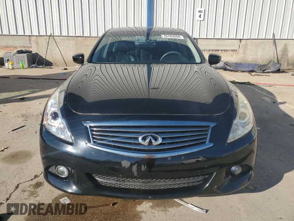 2011 Infiniti G25 x with VIN JN1DV6AR0BM451415, listed as a Copart auction lot 76703204 with 101,180 mi miles and Non Repairable. Bid and sale history available at DreamBid. Image 5.