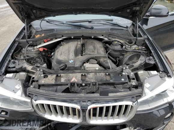2015 BMW X4 xDrive35i with VIN 5UXXW5C56F0E88267, listed as a Copart auction lot 47888925 with 101,859 mi miles and Salvage title. Bid and sale history available at DreamBid. Image 12.
