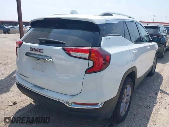 2023 GMC Terrain SLT z VIN 3GKALPEG4PL194415, wystawiony jako IAAI lot #42338108 z przebiegiem 51 966 mil mil oraz . Historia ofert i sprzedaży dostępna na DreamBid. Obrazek 4.