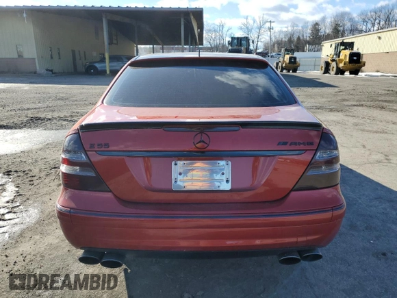 2003 Mercedes-Benz E-Class 5.5L AMG with VIN WDBUF76J83A285682, listed as a Copart auction lot 45275755 with 138,419 mi miles and Salvage Title. Bid and sale history available at carsss.com. Image 6.