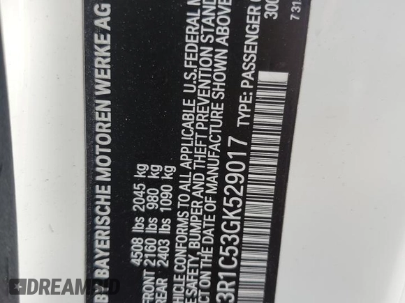 2016 BMW 4 Series 435i z VIN WBA3R1C53GK529017, wystawiony jako Copart lot #79483894 z przebiegiem 91 307 mil mil oraz Szkoda całkowita • Salvage title. Historia ofert i sprzedaży dostępna na DreamBid. Obrazek 13.