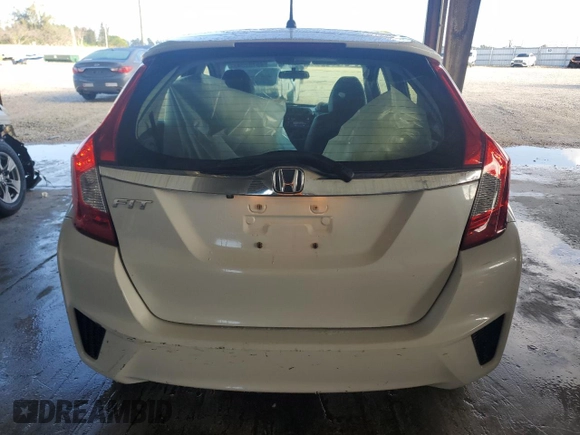 2017 Honda Fit EX-L with VIN JHMGK5H88HS019989, listed as a Copart auction lot 45152345 with 96,770 mi miles and Salvage Title. Bid and sale history available at DreamBid. Image 6.