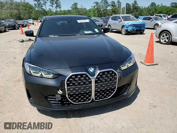 2023 BMW 4 Series 430i xDrive with VIN WBA73AV01PFN88144, listed as a Copart auction lot 53514735 with 61,582 mi miles and Salvage title. Bid and sale history available at DreamBid. Image 10.