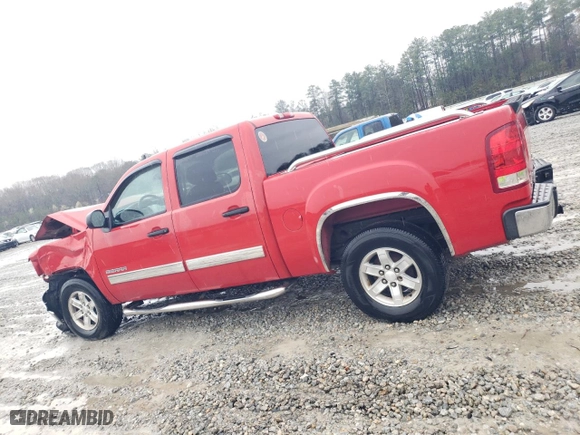 2011 GMC Sierra 1500 SLE with VIN 3GTP1VE00BG268126, listed as a Copart auction lot 48504985 with 189,524 mi miles and Salvage Title. Bid and sale history available at carsss.com. Image 2.