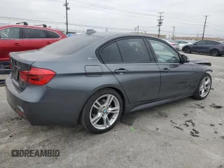 2018 BMW 3 Series 330e iPerformance with VIN WBA8E1C52JA758674, listed as a Copart auction lot 43273165 with 77,325 mi miles and Salvage Title. Bid and sale history available at carsss.com. Image 3.