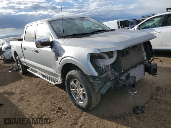 2023 Ford F-150 XL with VIN 1FTFW1E8XPKE92063, listed as a Copart auction lot 71627504 with 30,384 mi miles and Salvage Title. Bid and sale history available at carsss.com. Image 4.