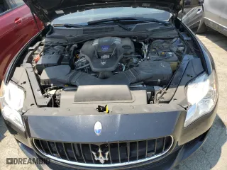 2014 Maserati Quattroporte S Q4 with VIN ZAM56RRAXE1082630, listed as a Copart auction lot 59699864 with 81,535 mi miles and Salvage Title. Bid and sale history available at carsss.com. Image 11.