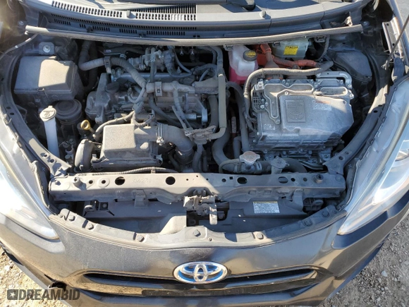 2016 Toyota Prius c One with VIN JTDKDTB35G1120158, listed as a Copart auction lot 47588655 with 121,688 mi miles and Clean Title. Bid and sale history available at carsss.com. Image 12.