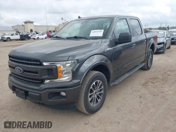 2020 Ford F-150 XL with VIN 1FTEW1E41LKE66857, listed as a IAAI auction lot 42041929 with 76,716 mi miles. Bid and sale history available at carsss.com. Image 17.