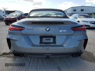 2024 BMW Z4 sDriveM40i with VIN WBAHF9C02RWY35106, listed as a Copart auction lot 76471014 with 0 mi miles and Salvage Title. Bid and sale history available at carsss.com. Image 6.