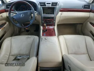 2007 Lexus LS 460 with VIN JTHBL46F275038229, listed as a Copart auction lot 61937645 with 81,691 mi miles and Clean title. Bid and sale history available at DreamBid. Image 8.