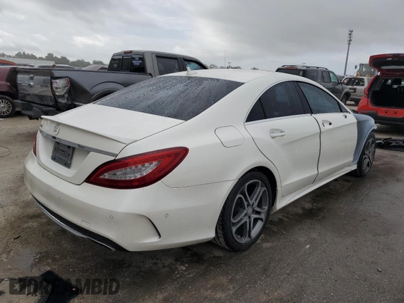 2015 Mercedes-Benz CLS-Class CLS 400 with VIN WDDLJ6FB5FA140513, listed as a Copart auction lot 56489413 with 148,451 mi miles. Bid and sale history available at carsss.com. Image 3.