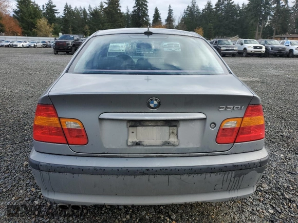 2005 BMW 3 Series 330i with VIN WBAEV53455KM40372, listed as a Copart auction lot 80758844 with 149,065 mi miles and Salvage Title. Bid and sale history available at carsss.com. Image 6.