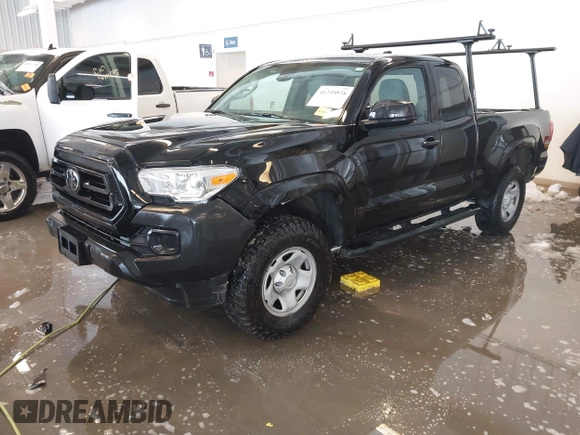 2023 Toyota Tacoma SR with VIN 3TYRX5GN2PT069110, listed as a IAAI auction lot 41235858 with 60,019 mi miles and . Bid and sale history available at DreamBid. Image 19.