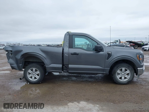 2023 Ford F-150 XL with VIN 1FTMF1C58PKF77242, listed as a IAAI auction lot 41559887 with 25,576 mi miles and . Bid and sale history available at carsss.com. Image 13.