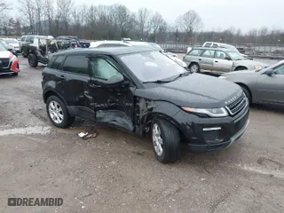2018 Land Rover Range Rover Evoque SE with VIN SALVP2RX7JH322630, listed as a IAAI auction lot 41466442 with NaN miles. Bid and sale history available at carsss.com. Image 1.