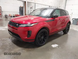 2020 Land Rover Range Rover Evoque S with VIN SALZJ2FX9LH061074, listed as a IAAI auction lot 41987315 with 41,497 mi miles and . Bid and sale history available at DreamBid. Image 2.