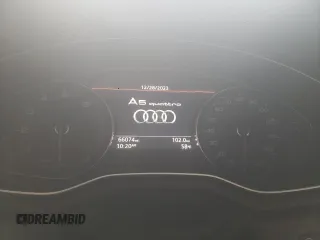 2018 Audi A5 Sportback Premium Plus with VIN WAUBNCF54JA054845, listed as a Copart auction lot 81963193 with 66,074 mi miles. Bid and sale history available at carsss.com. Image 9.