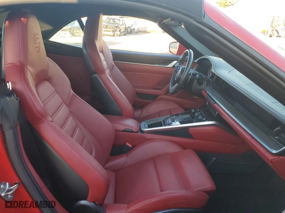 2021 Porsche 911 Turbo S with VIN WP0CD2A90MS263755, listed as a Copart auction lot 44530504 with 0 mi miles. Bid and sale history available at carsss.com. Image 10.