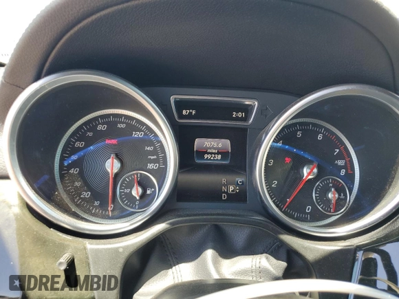 2018 Mercedes-Benz GLS 450 with VIN 4JGDF6EE5JB007020, listed as a Copart auction lot 60976055 with 99,238 mi miles and Salvage title. Bid and sale history available at DreamBid. Image 9.