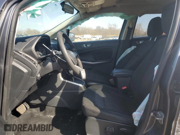 2021 Ford EcoSport SE with VIN MAJ6S3GL1MC400763, listed as a Copart auction lot 48914775 with 128,780 mi miles and Salvage title. Bid and sale history available at DreamBid. Image 7.
