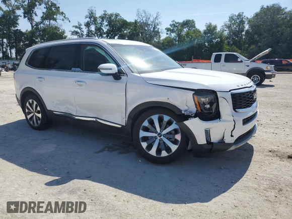 2022 Kia Telluride EX z VIN 5XYP34HC0NG269323, wystawiony jako Copart lot #57428245 z przebiegiem 22 171 mil mil oraz Szkoda całkowita • Salvage title. Historia ofert i sprzedaży dostępna na DreamBid. Obrazek 4.