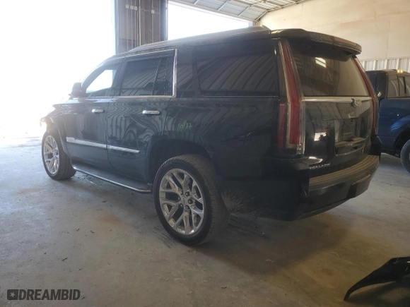 2016 Cadillac Escalade Premium Collection with VIN 1GYS4CKJ1GR477640, listed as a Copart auction lot 46214825 with 131,636 mi miles and Salvage Title. Bid and sale history available at carsss.com. Image 2.
