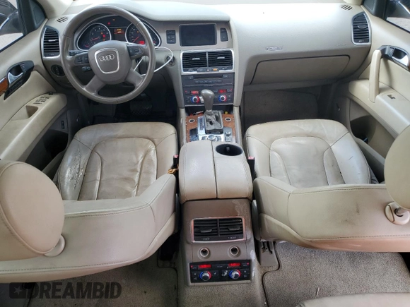 2007 Audi Q7 Premium with VIN WA1BY74L97D087375, listed as a Copart auction lot 55496285 with 163,850 mi miles and Clean title. Bid and sale history available at DreamBid. Image 8.