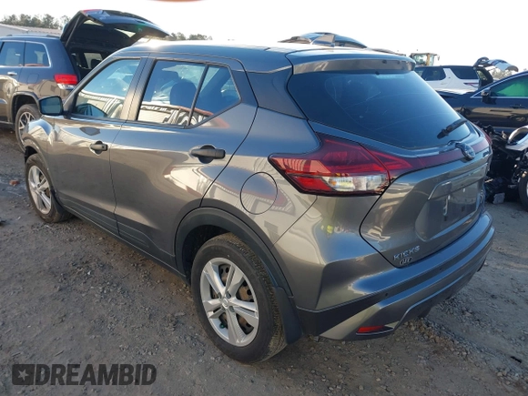 2022 Nissan Kicks S with VIN 3N1CP5BV4NL476537, listed as a IAAI auction lot 41316056 with 62,449 mi miles and . Bid and sale history available at carsss.com. Image 3.