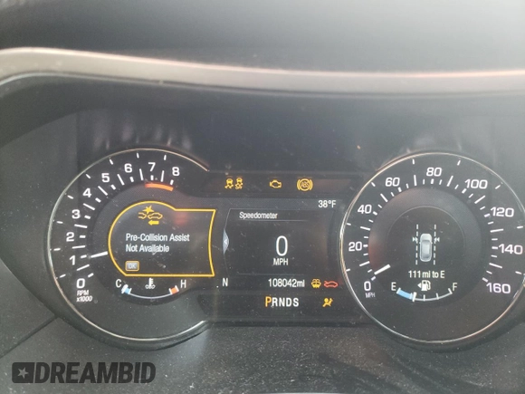 2020 Lincoln MKZ Standard with VIN 3LN6L5A95LR606132, listed as a Copart auction lot 46575985 with 108,042 mi miles and Salvage title. Bid and sale history available at DreamBid. Image 9.